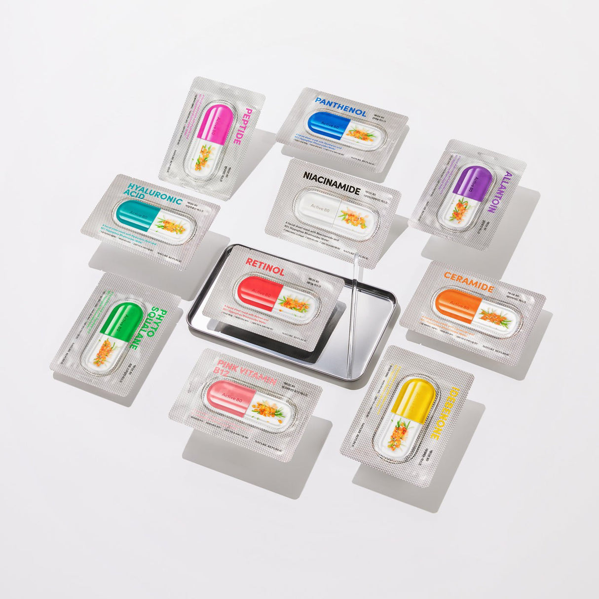 Mascarilla de hoja Active 80 con ácido hialurónico