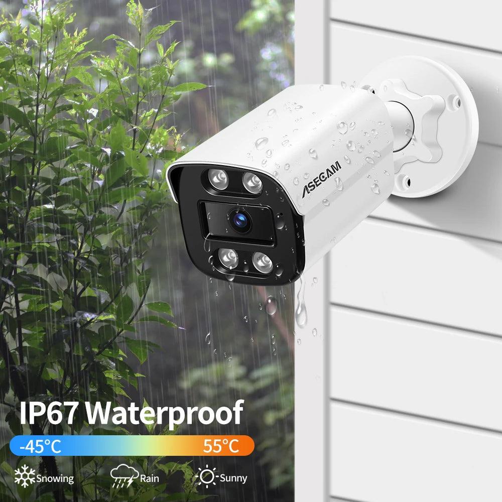 8MP IP Camera: Crystal Clear 4K Resolution, Enhanced Audio, Night Vision