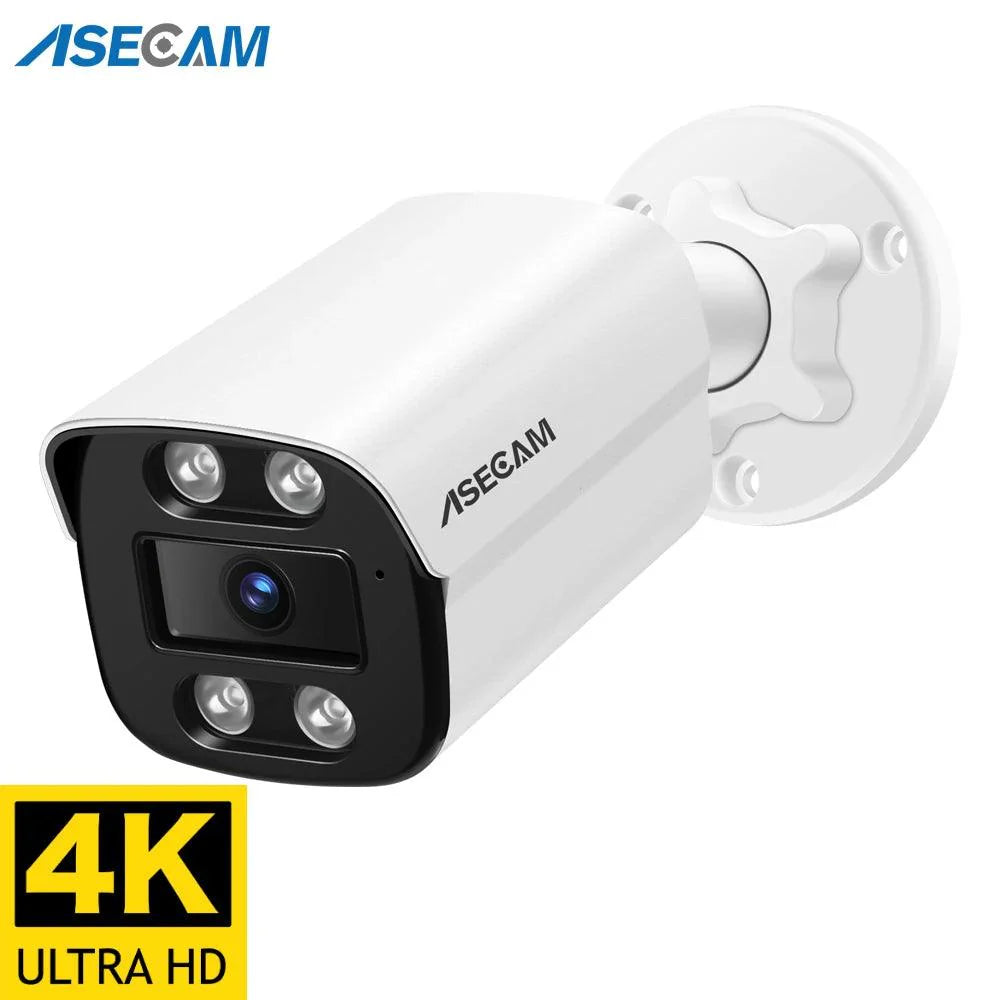 8MP IP Camera: Crystal Clear 4K Resolution, Enhanced Audio, Night Vision