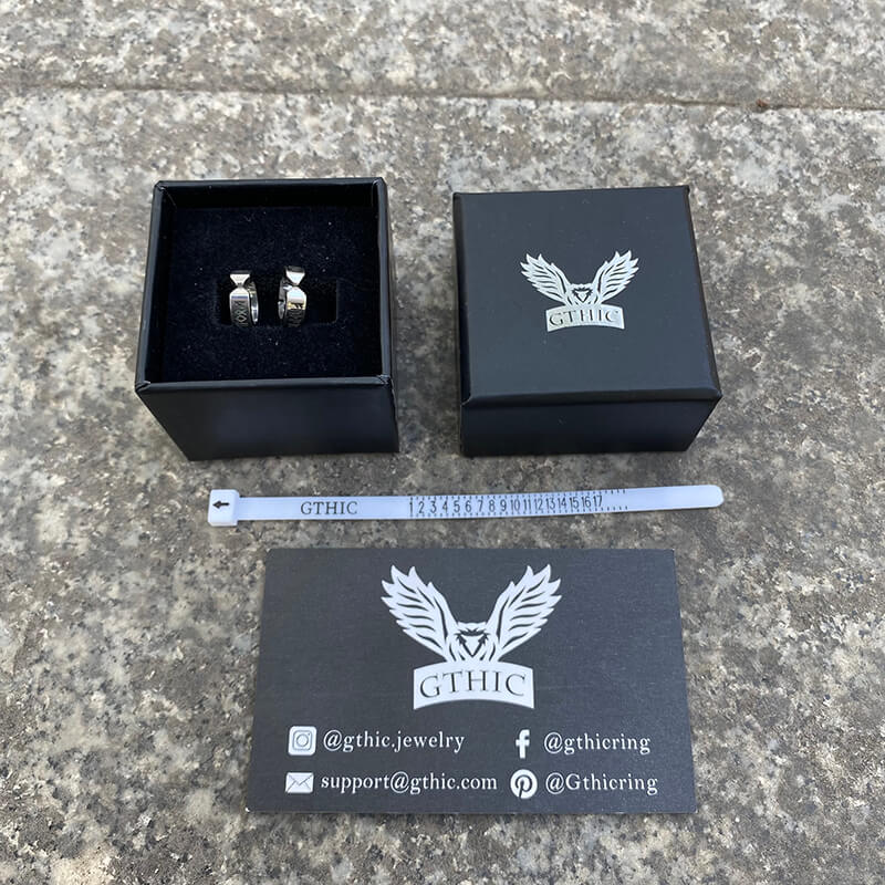 Pendientes de acero inoxidable con runas vikingas nórdicas