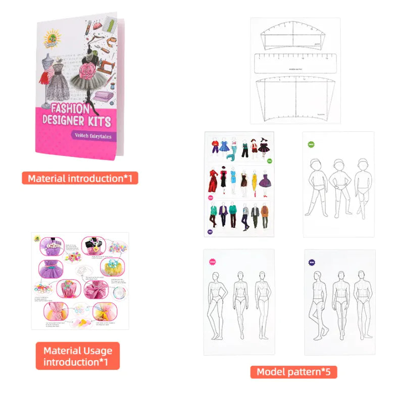 Children's Clothing Design Sewing Kit Toys - Lootquake