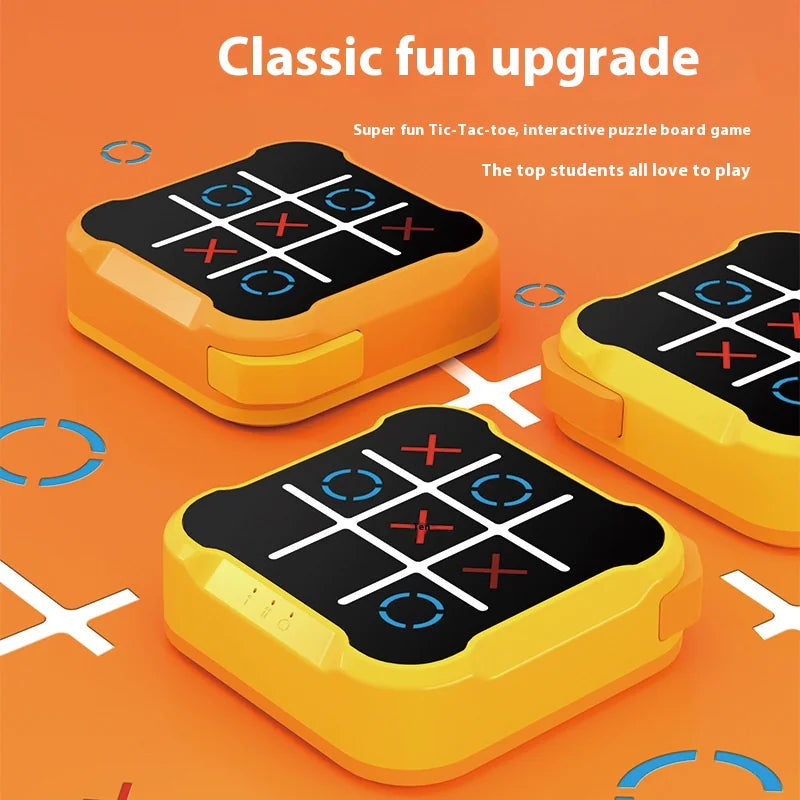 Educational Tictactoe Three-character Chess Rice Chess Children's Toys - Lootquake