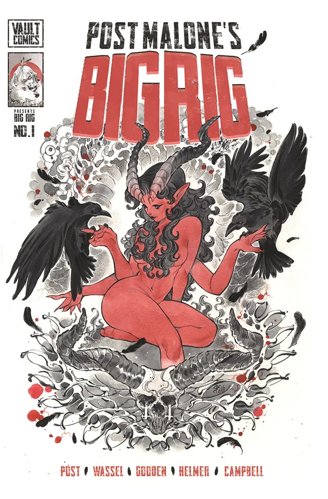 Post Malone's Big Rig #1 (Peach Momoko Var)