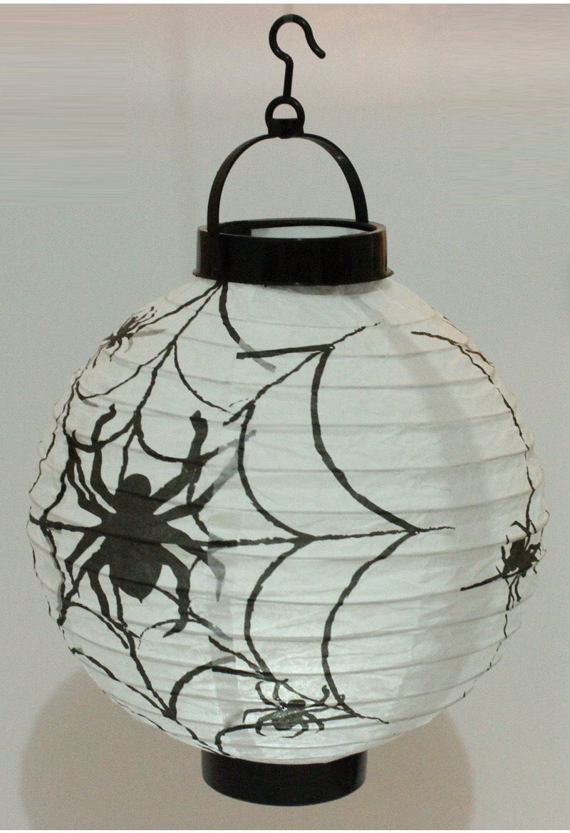 Halloween 4 pieces Set Handheld Halloween Pumpkin Paper Lantern Hanging Light-Up Pendant-0