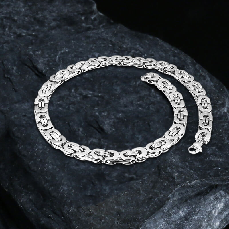 Collar de acero inoxidable estilo punk