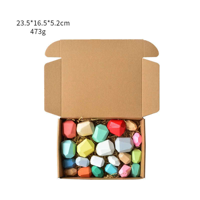 Children's colorful Jagged Stone Toys - Lootquake