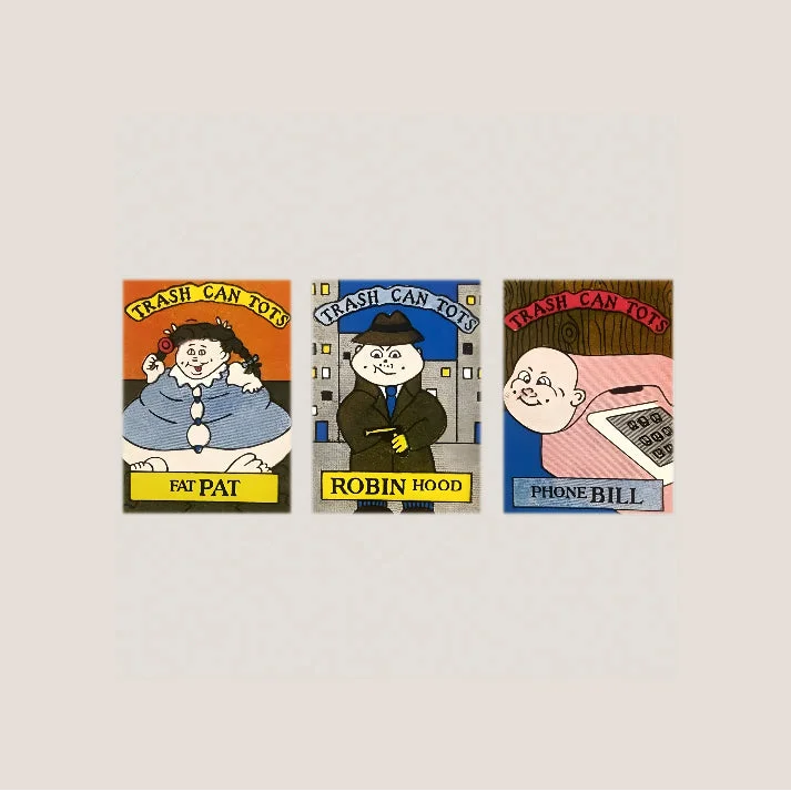 Radical Vintage 1980s Tots Stickers Unleash Nostalgic Fun