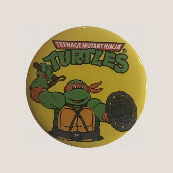 Radical Vintage Mutant Ninja Turtles Movie Pin Brings 90s Nostalgia