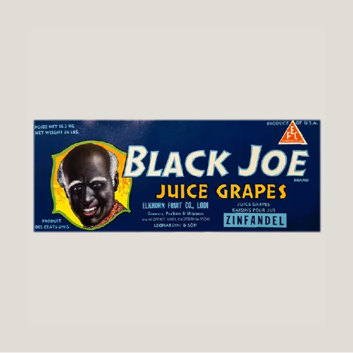 Rare 1920s Americana Fruit Label Captures Bygone Era