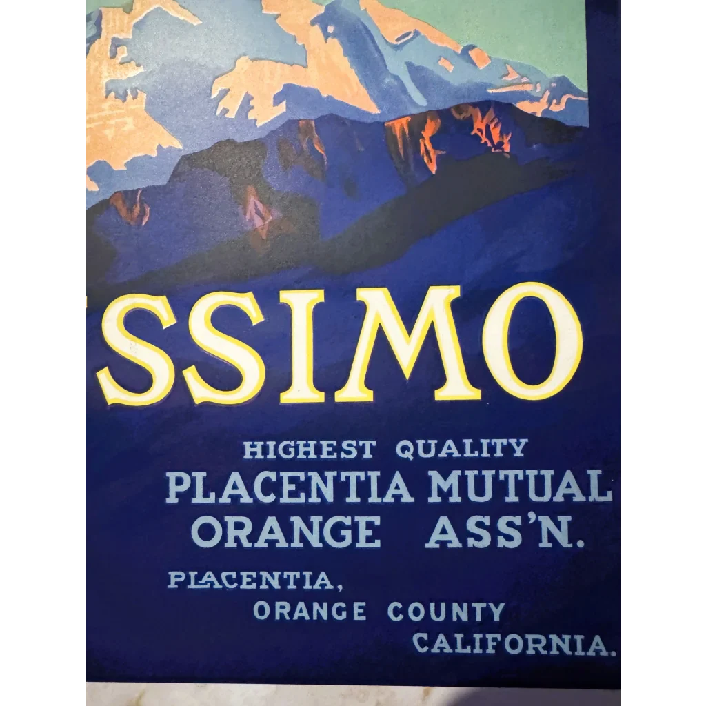 Rare 1930s Altissimo Crate Label Bursts with Vintage Charm