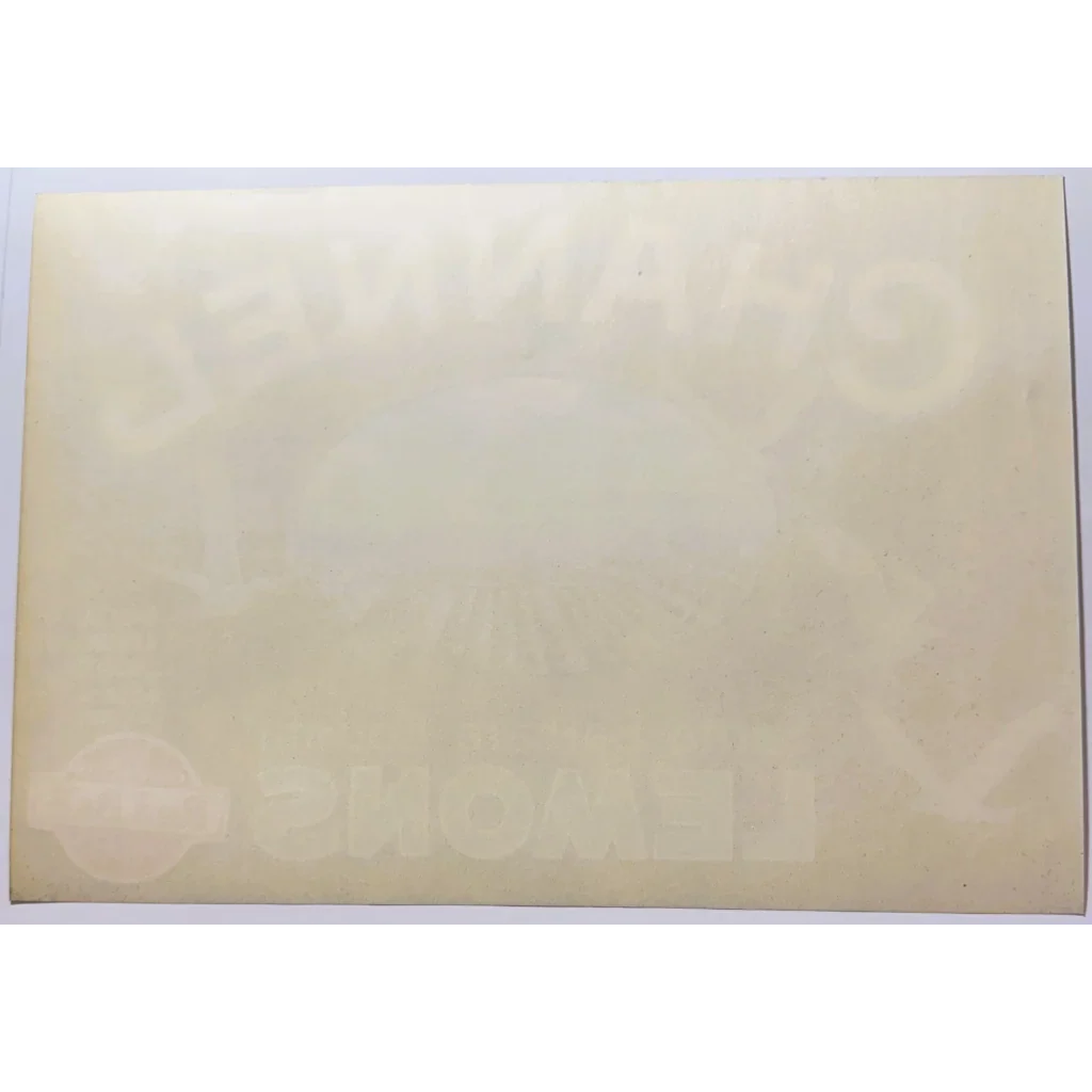 Rare 1940s Channel Lemons Label from Santa Barbara County