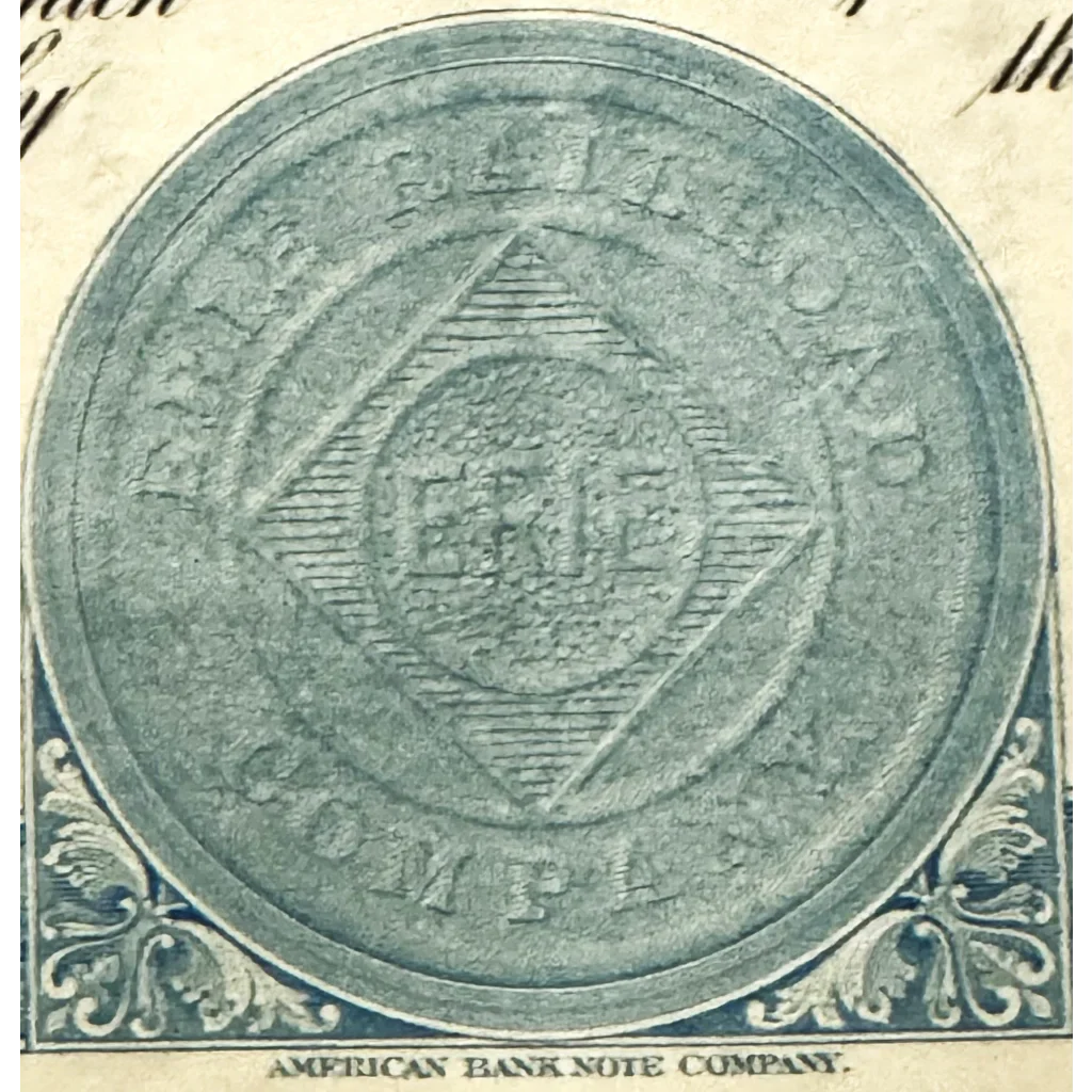 Rare 1940s Erie Railroad Stock Certificate Unearths NY History