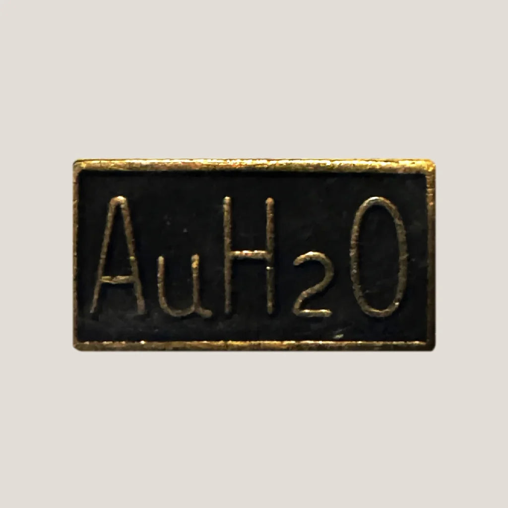 Rare 1964 AuH2O Barry Goldwater Campaign Pin Sealed in Package