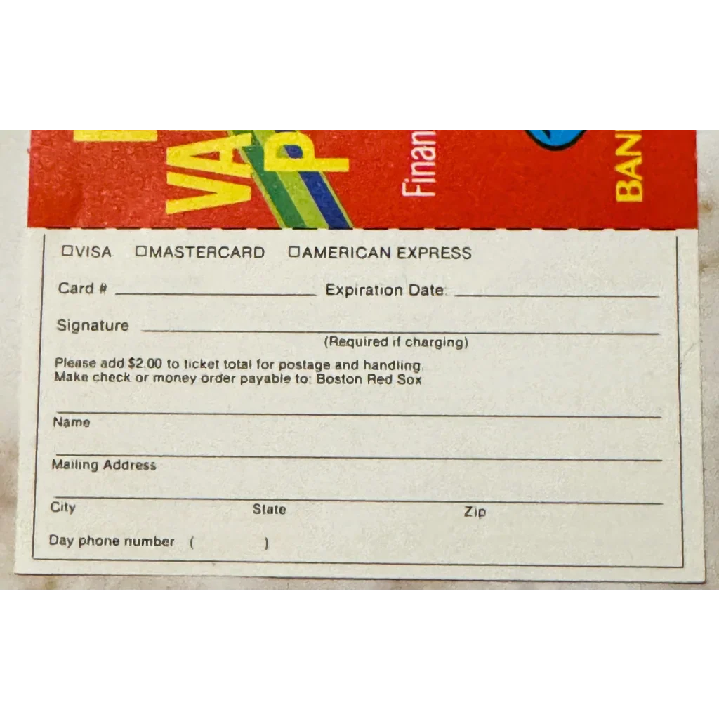 Rare 1986 Red Sox Memorabilia Bonanza for Baseball Fanatics