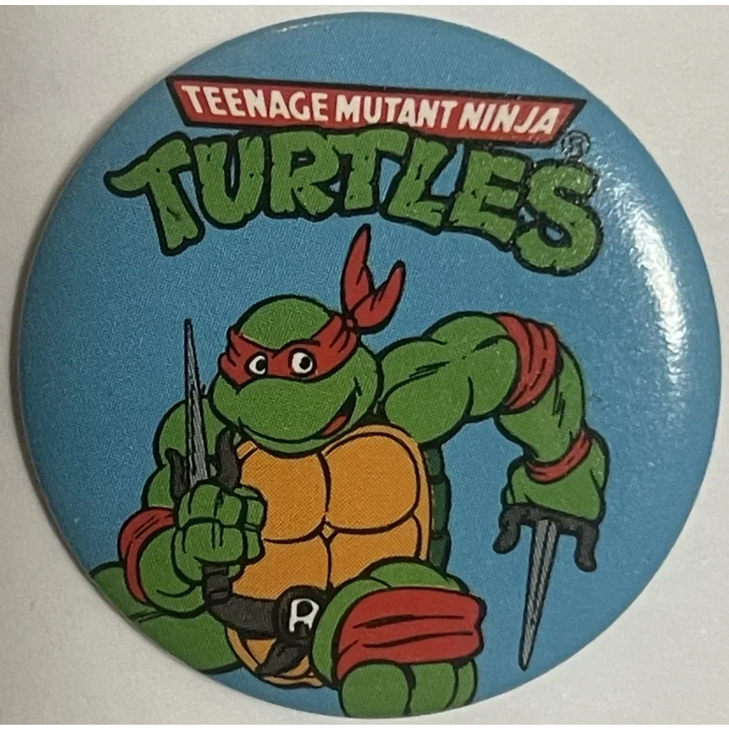 Rare 1990 Teenage Mutant Ninja Turtles Movie Raphael Pin