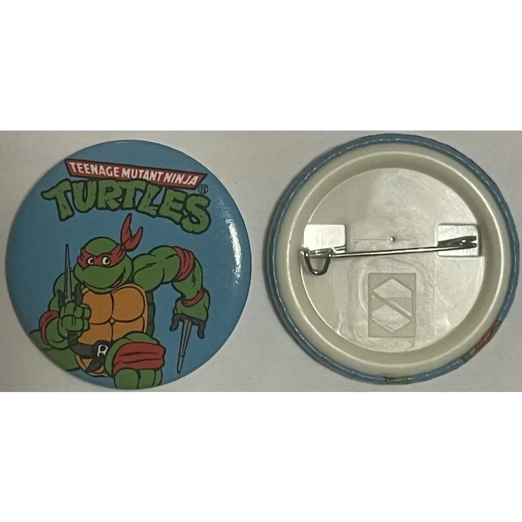 Rare 1990 Teenage Mutant Ninja Turtles Movie Raphael Pin