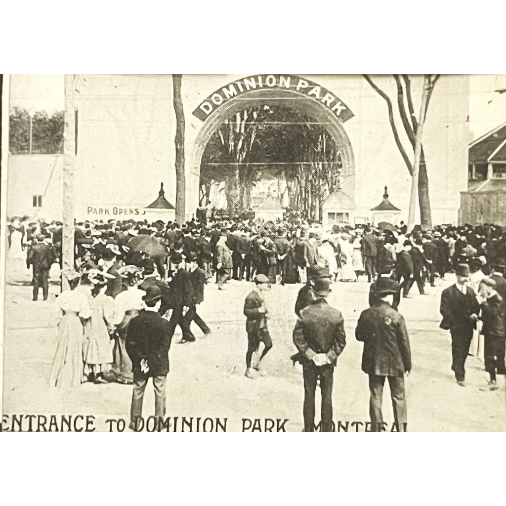 Rare Dominion Park Fan Postcard Unveils Early 1900s Charm