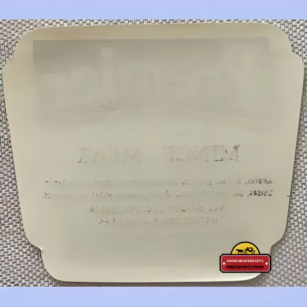 Rare Antique Vintage Mince Meat Label from Cincinnati