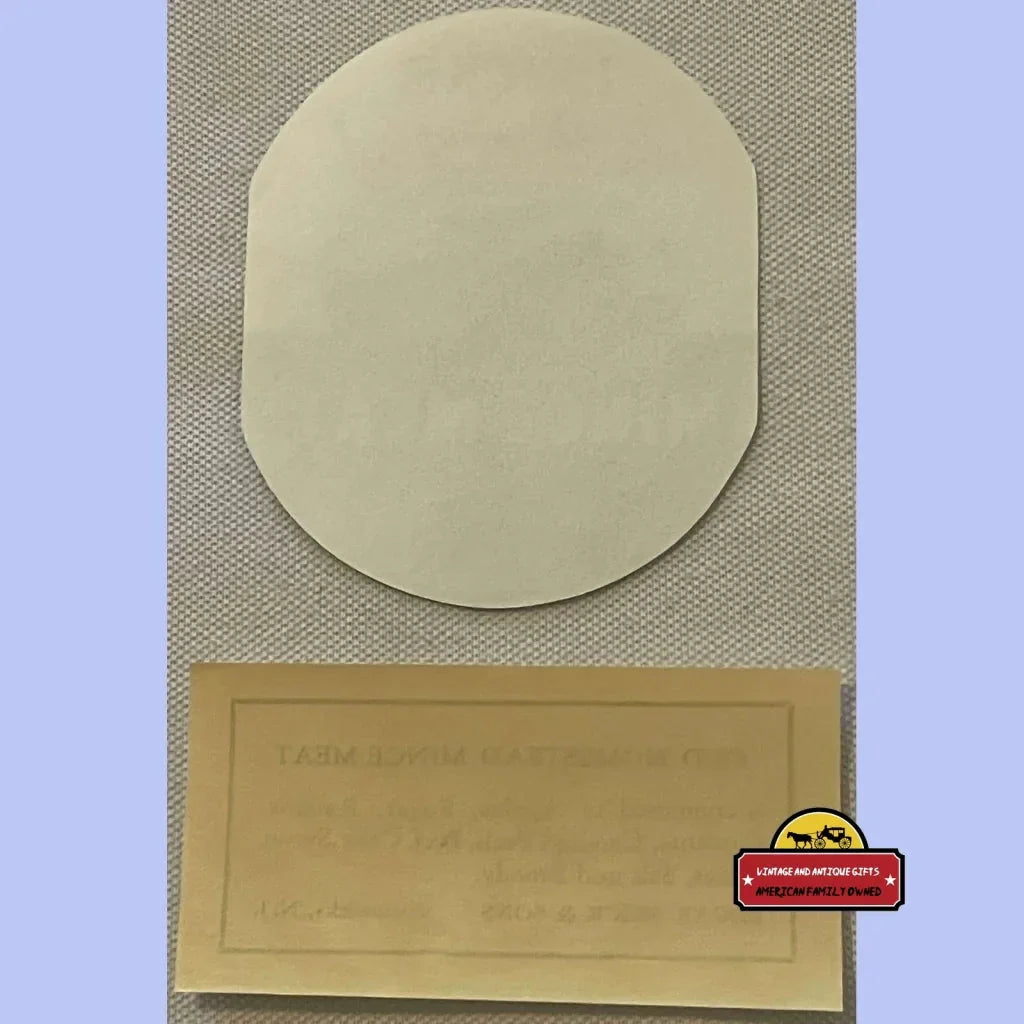 Rare Antique Vintage Old Homestead Mince Meat Labels Bundle