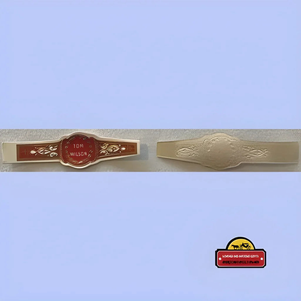 Rare Tom Wilson Antique Vintage Cigar Band from 1910s1930s