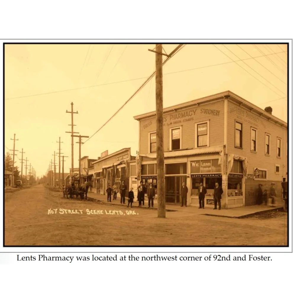 Rare Vintage 1920s Denatured Alcohol Label from Lents Pharmacy