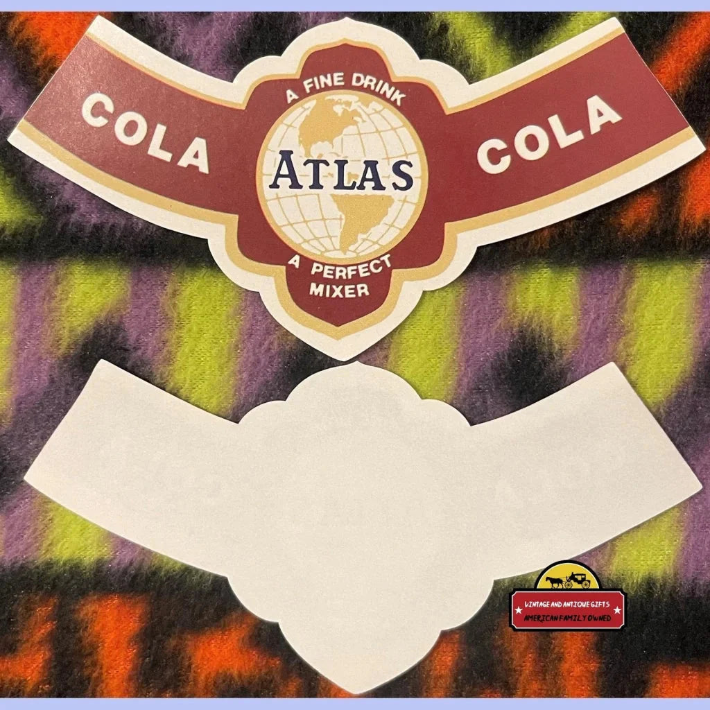 Rare Atlas Cola Label from Detroit's Iconic Brewing Company
