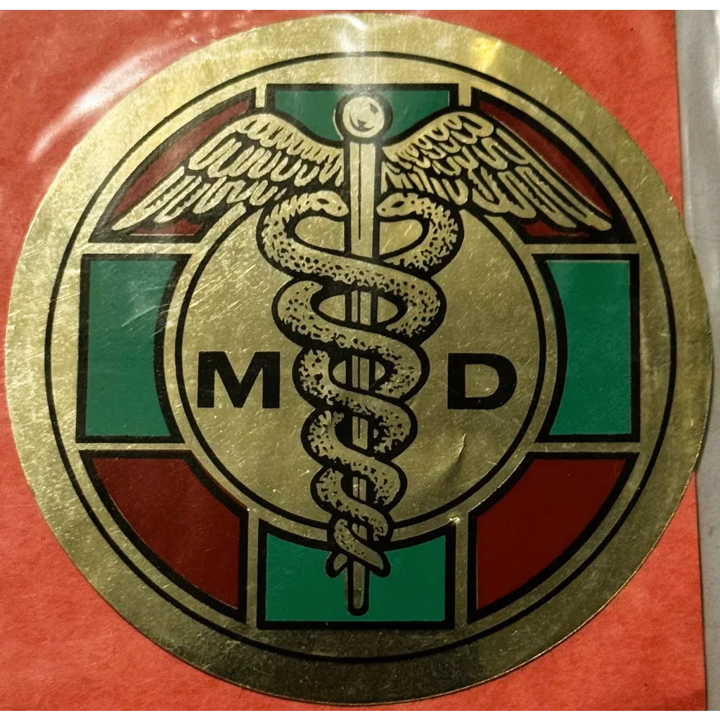Rare Vintage 1960s Embla Crest MD Decal Unearthed