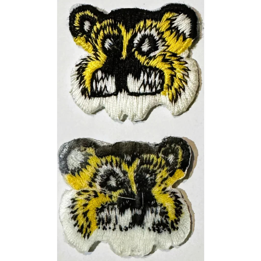 Rare Vintage Embroidered Tiger Patch Collectible Find