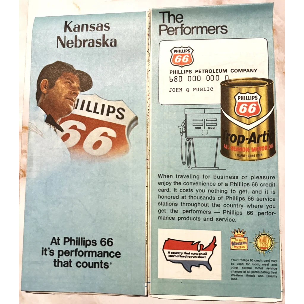 Rare Vintage Phillips 66 Kansas Nebraska Collection Brings Route 66 to Life