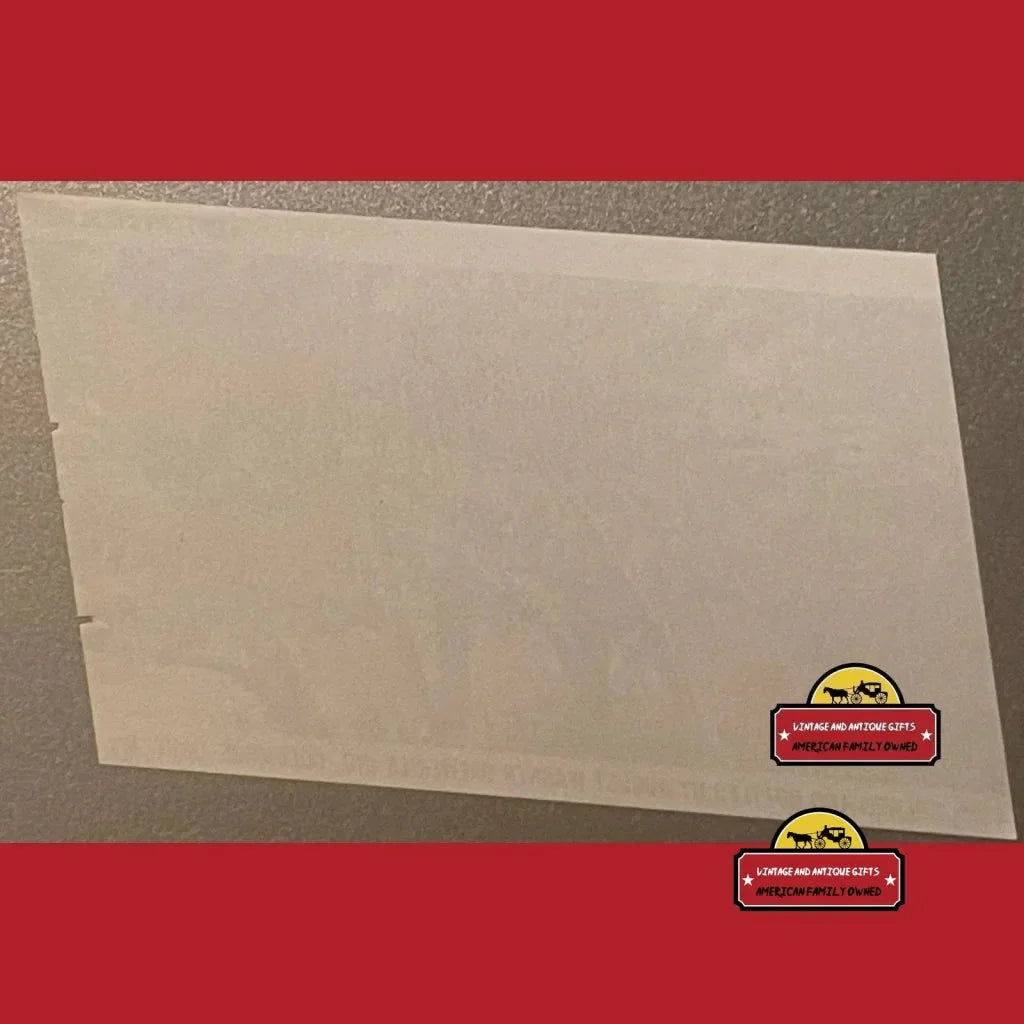 Rare Antique Vintage Beer Label from August Wagner Breweries