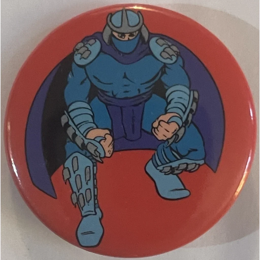 Rare Vintage Shredder Movie Pin from 1990 TMNT Film