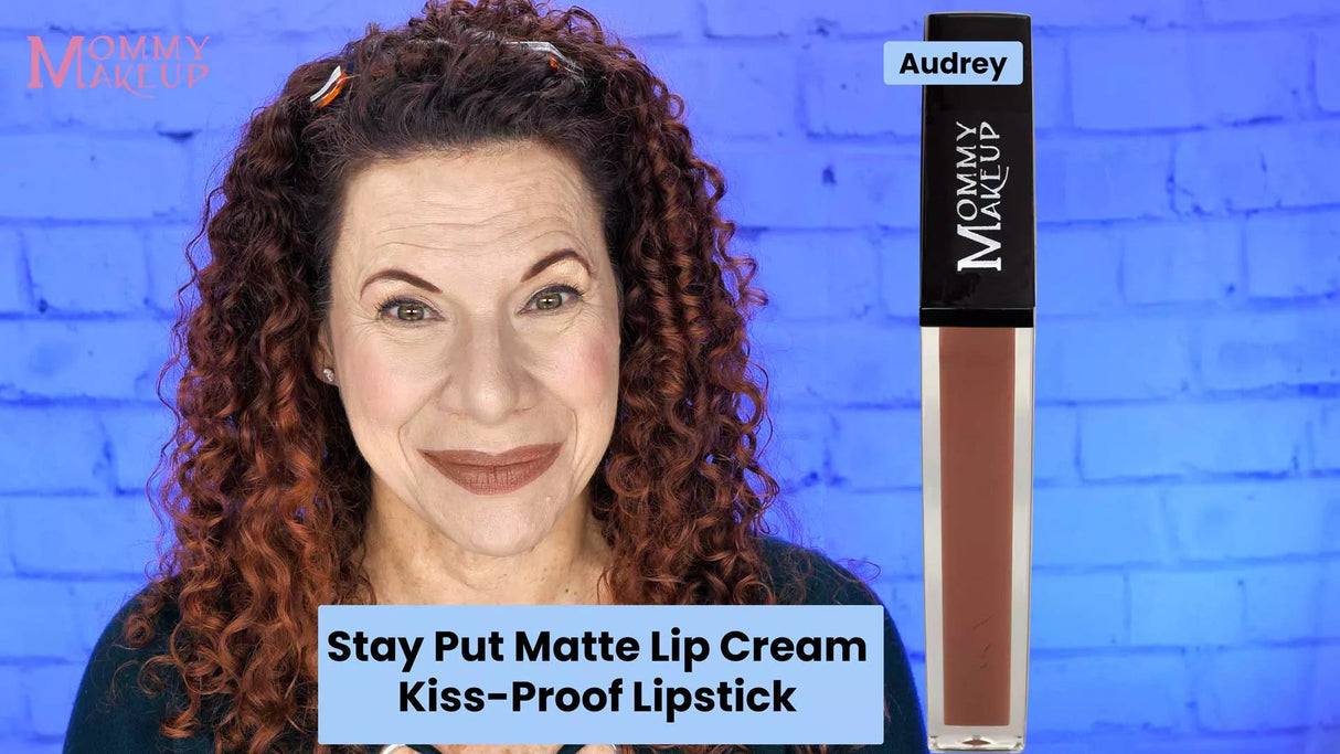 Crema labial mate Stay Put de Audrey | Labial espectacular a prueba de besos