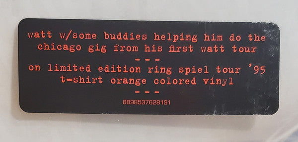 "Ring Spiel" Tour '95 (COLOR 2xVINYL) | Mint (M) Mint (M)