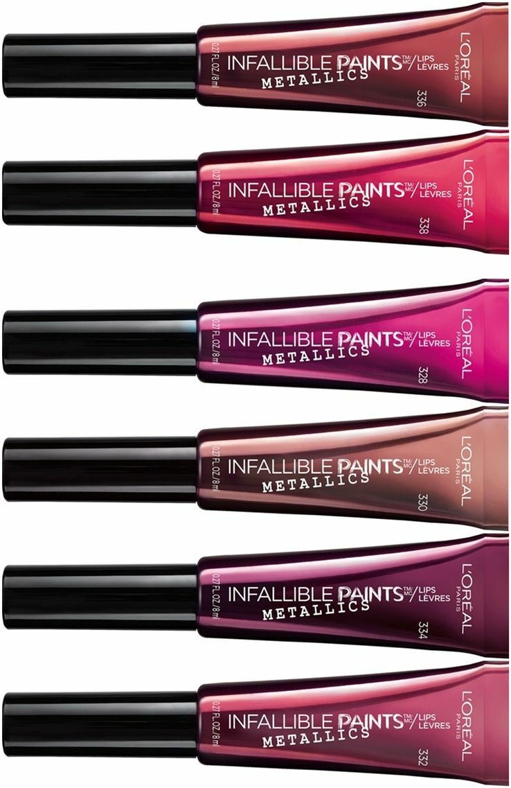 L'OREAL Infallible Paints Metallic Liquid Lipstick
