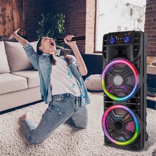 BassBlaster Bluetooth Speaker - Epic Heavy Bass Sound for Unforgettable Party Vibes