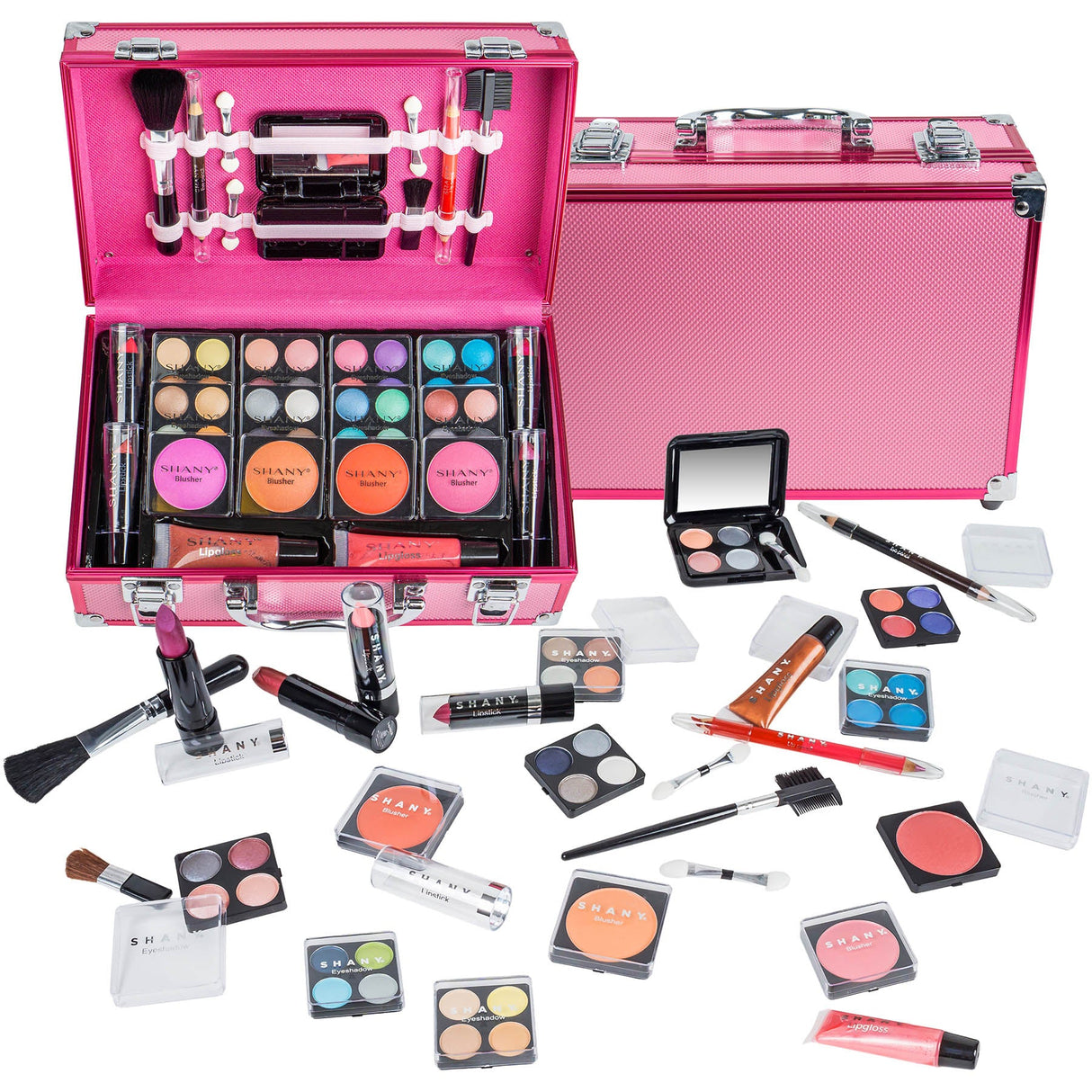 Carry All Makeup Train Case - Makeup Set-8