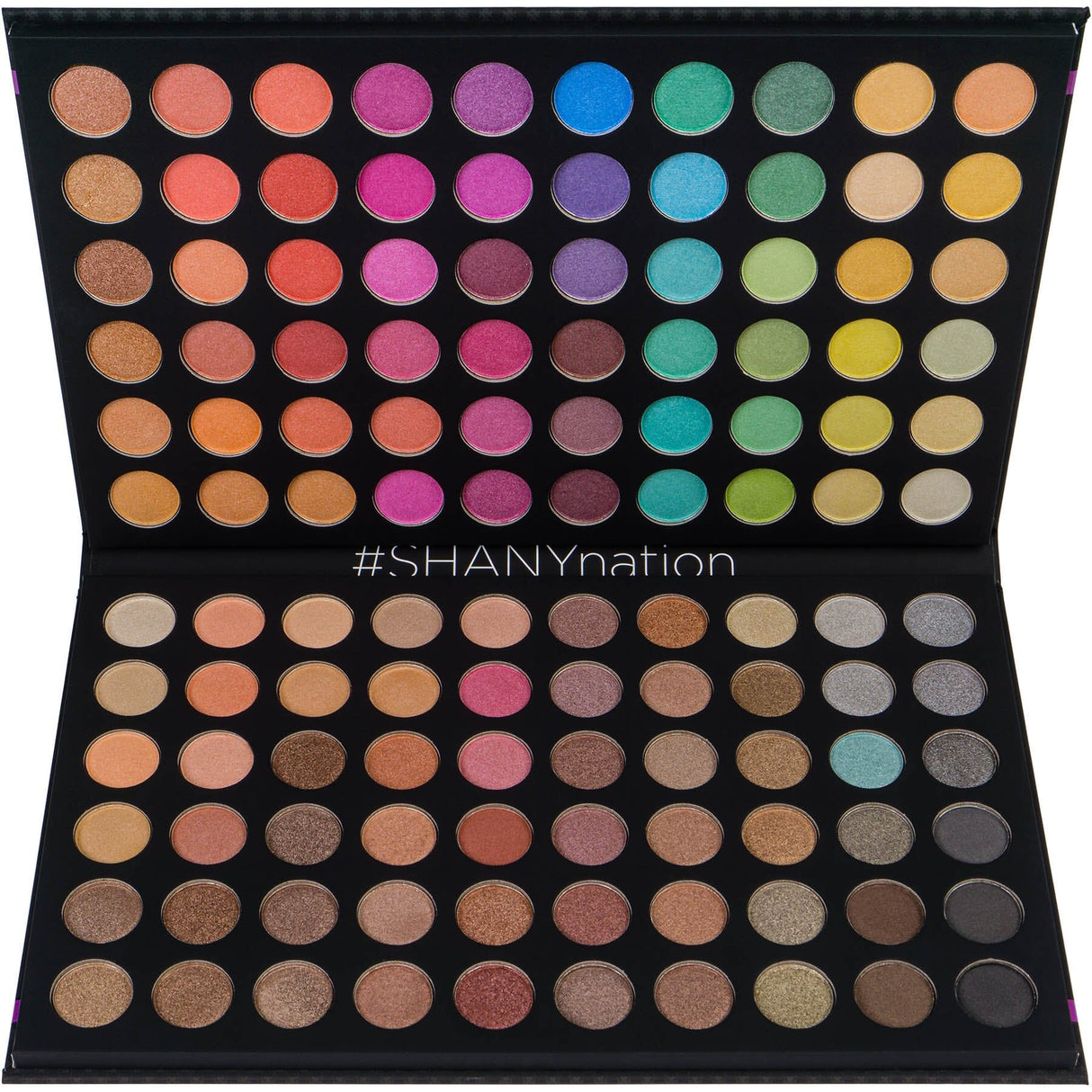 SHANY Ultimate Fusion - 120 Color Highly Pigmented Makeup Palette Long Lasting Blendable Natural Colors Eye shadow Palette Natural Nude and Neon Combination - SHOP - EYE SHADOW SETS - ITEM# SHANY120S