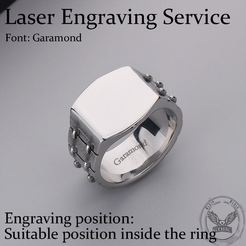 Anillo de acero inoxidable para neumáticos simples