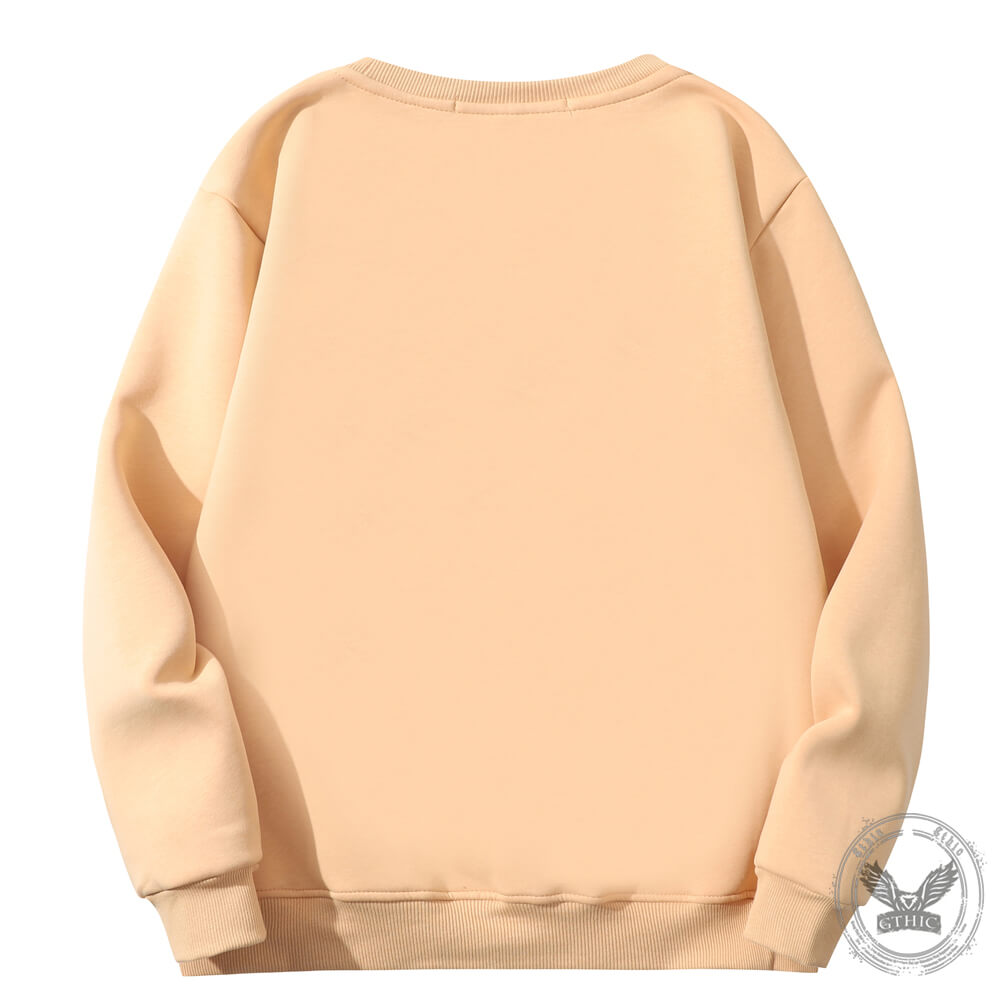 Sudadera de cuello redondo de sherpa de polar Death Rat negra y multicolor