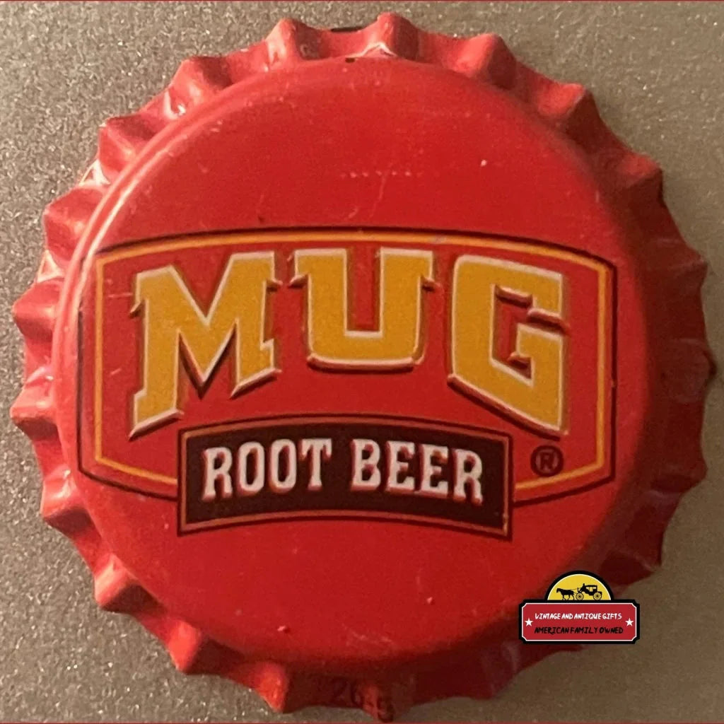 Rare 1960s San Francisco Mug Root Beer Bottle Cap Collectible