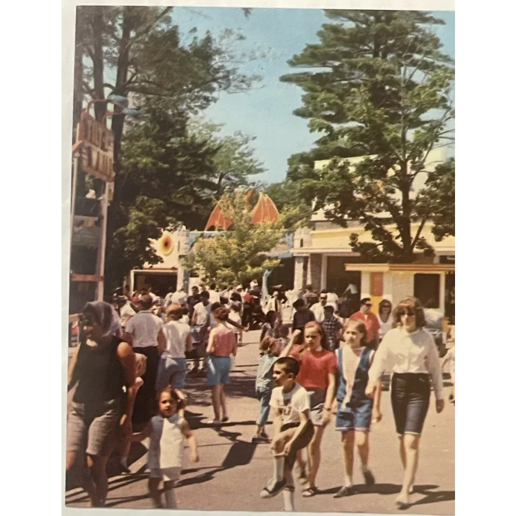 Discover Vintage 1960s Canobie Lake Park Postcard from Salem NH