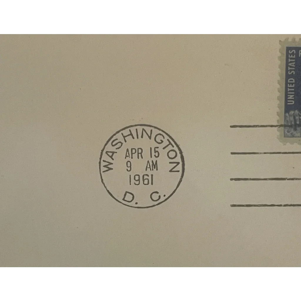 Rare Civil War Centennial Lincoln Envelope from 1961
