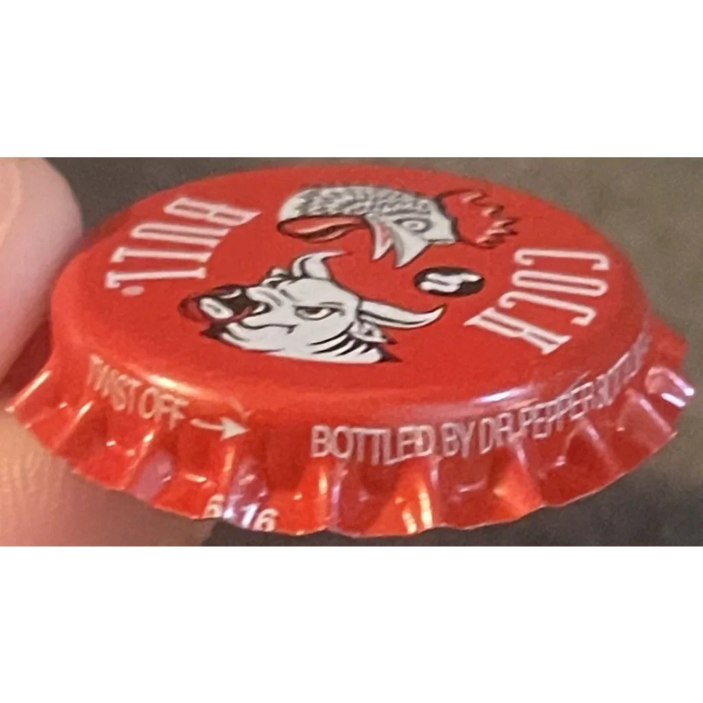 Rare Vintage 1970s Cock N Bull Soda Bottle Cap From Jefferson NC