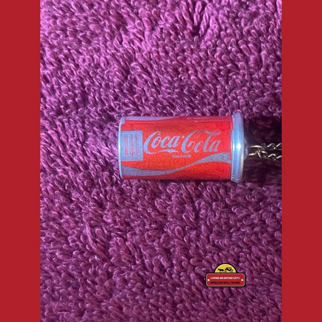 Vintage 1980s Coke Mini Can Necklace Brings Retro Charm