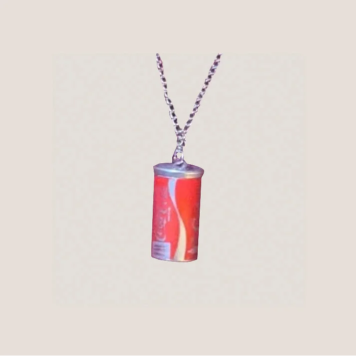 Vintage 1980s Coke Mini Can Necklace Brings Retro Charm