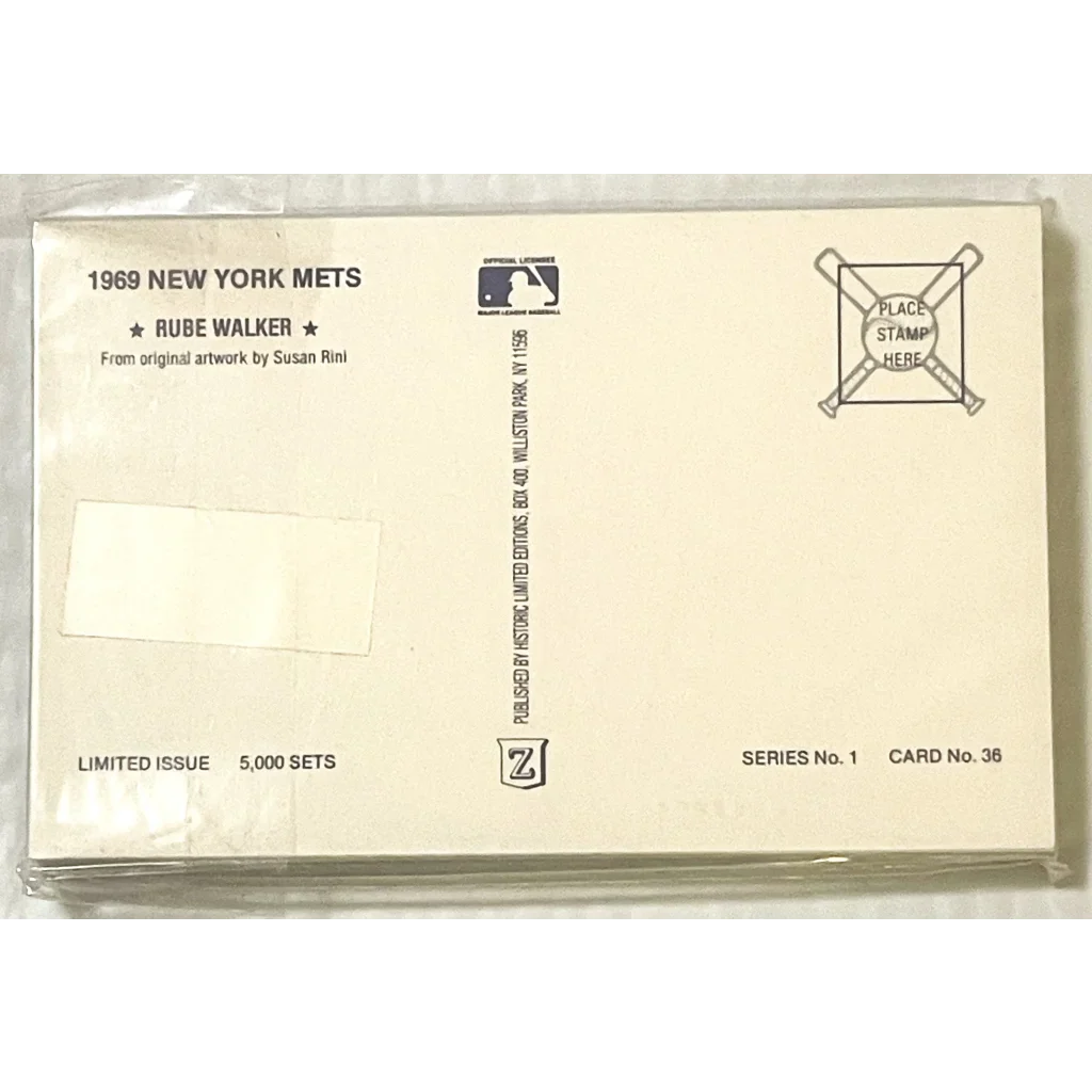 Rare 1980s Limited Edition 1969 NY Mets Postcard Set Unearthed