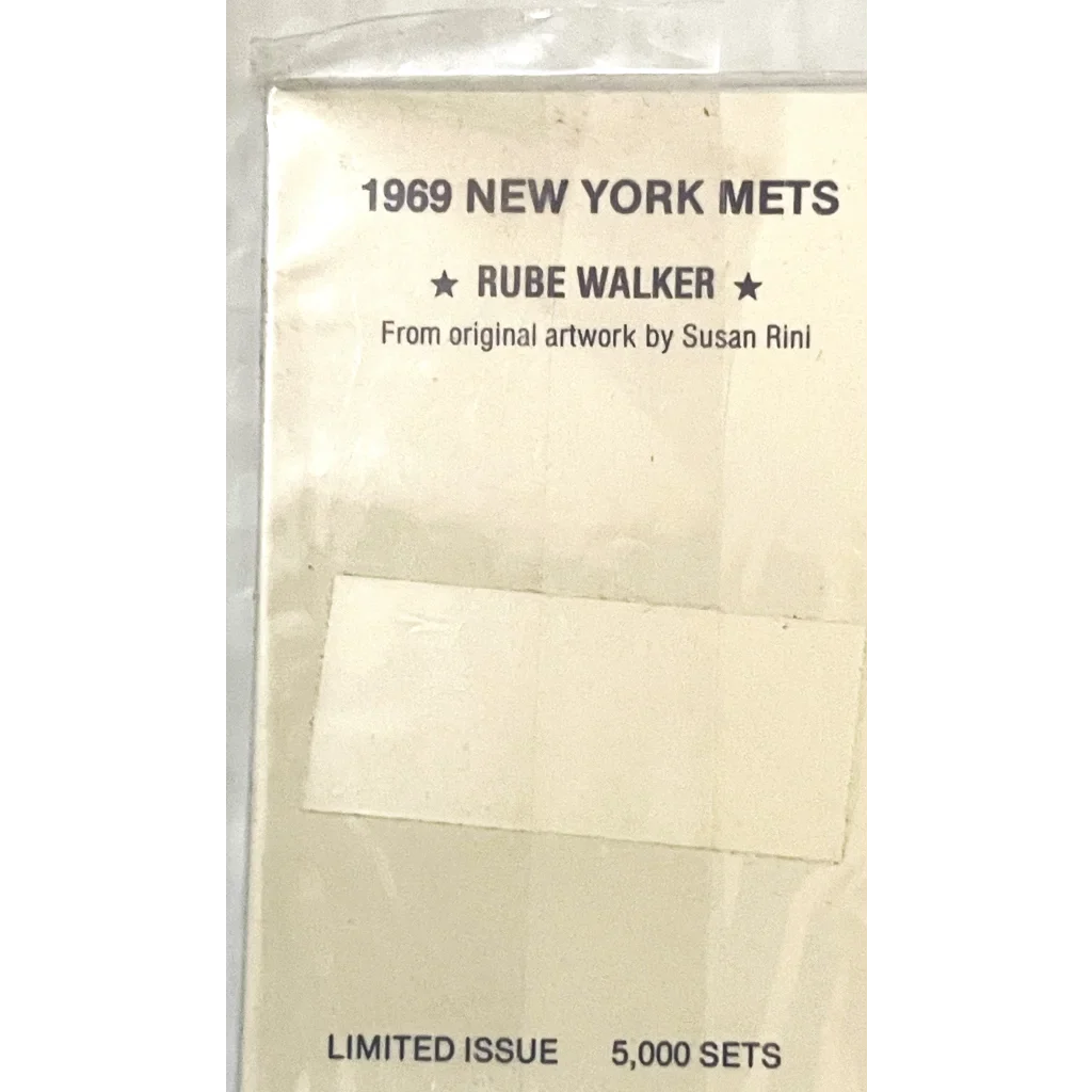 Rare 1980s Limited Edition 1969 NY Mets Postcard Set Unearthed