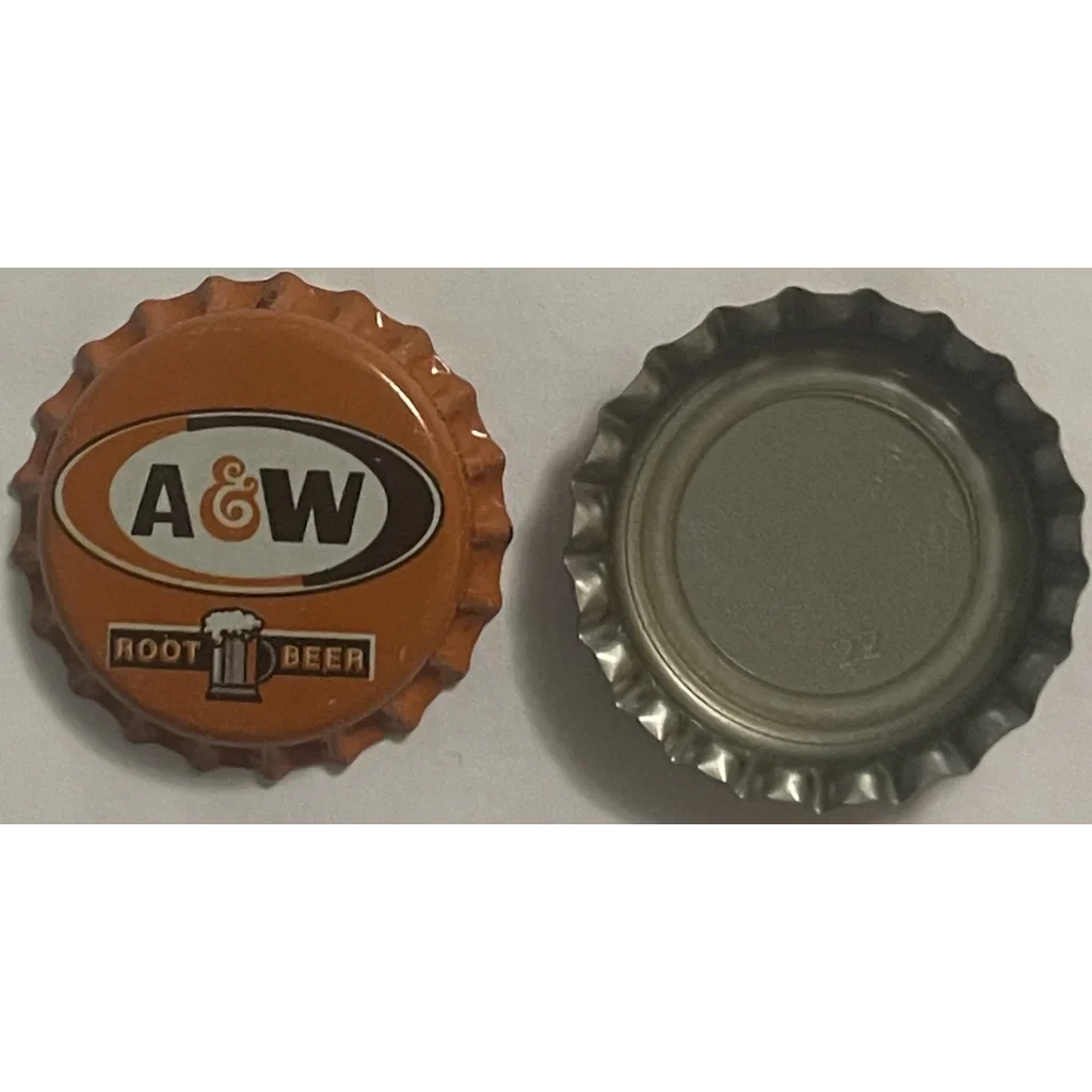 Blast from the Past A&W Root Beer Bottle Cap 80s Collectible