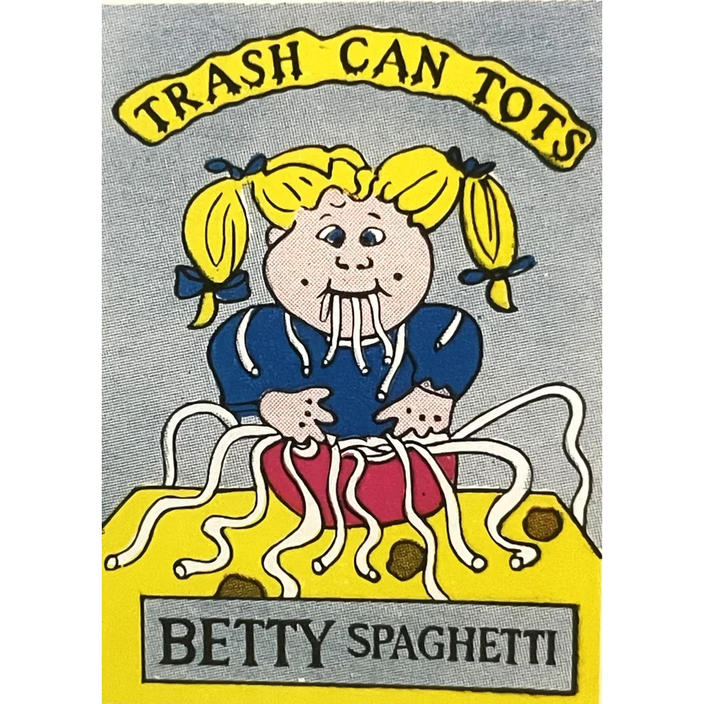 Radical 80s Tots Stickers Bring Garbage Pail Nostalgia Back