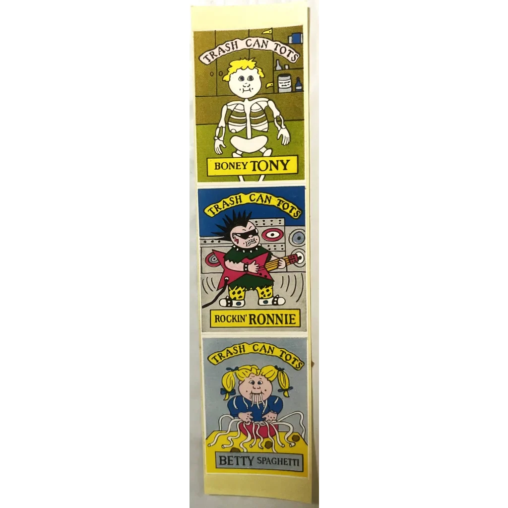 Radical 80s Tots Stickers Bring Garbage Pail Nostalgia Back